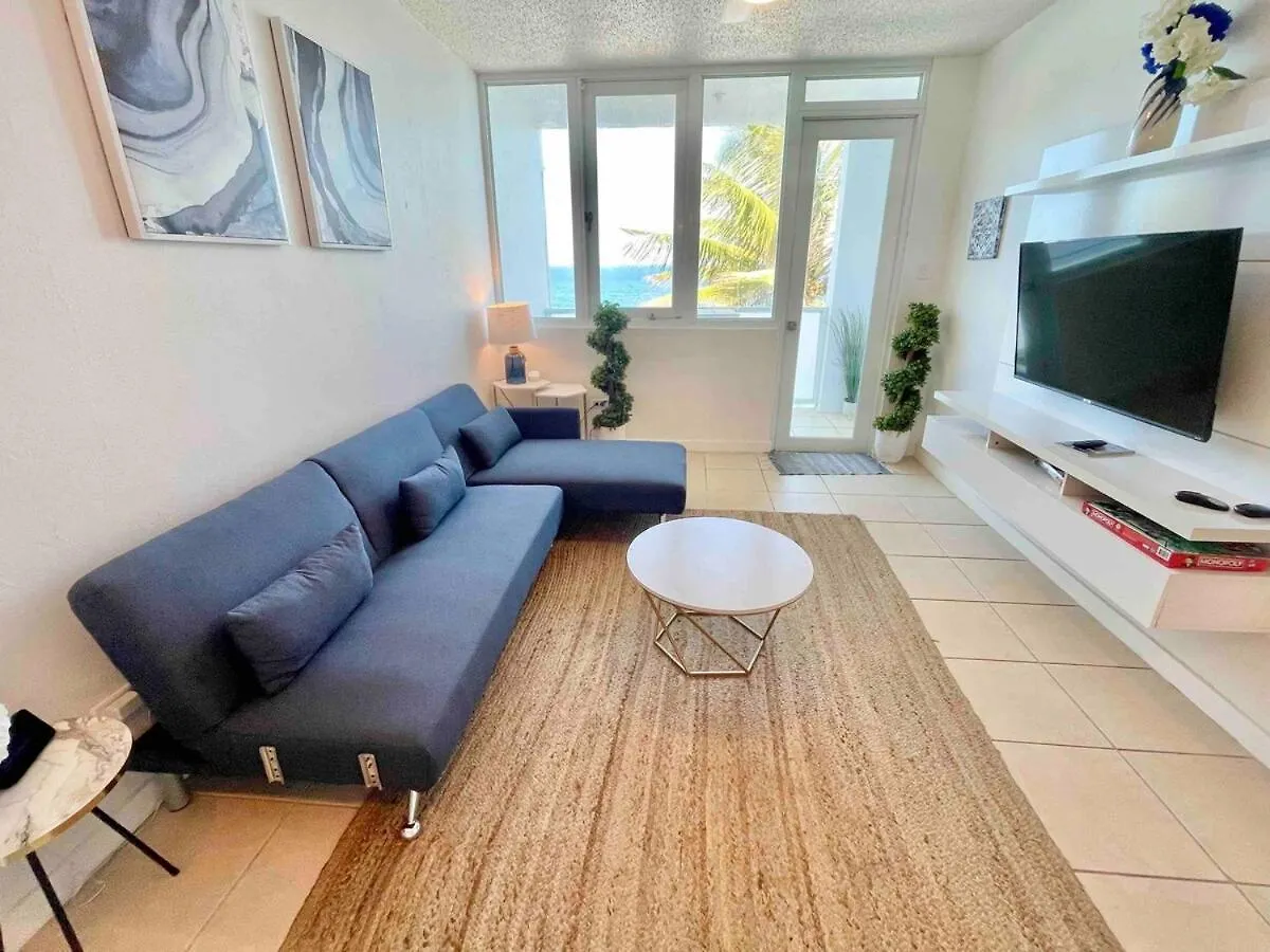 Island Dream Beach Front Condo With Pool Dorado Apartment